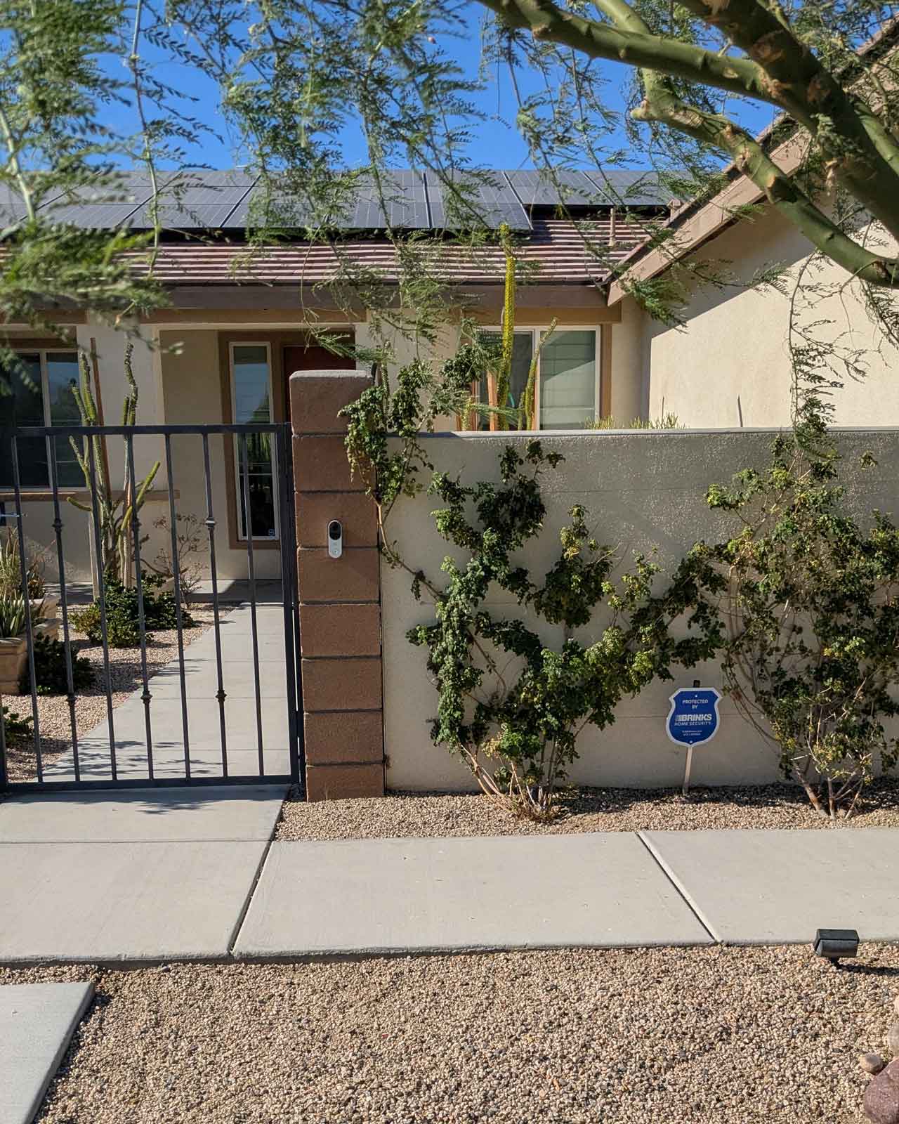 New 4MP hardwired doorbell camera in Palm Springs, CA