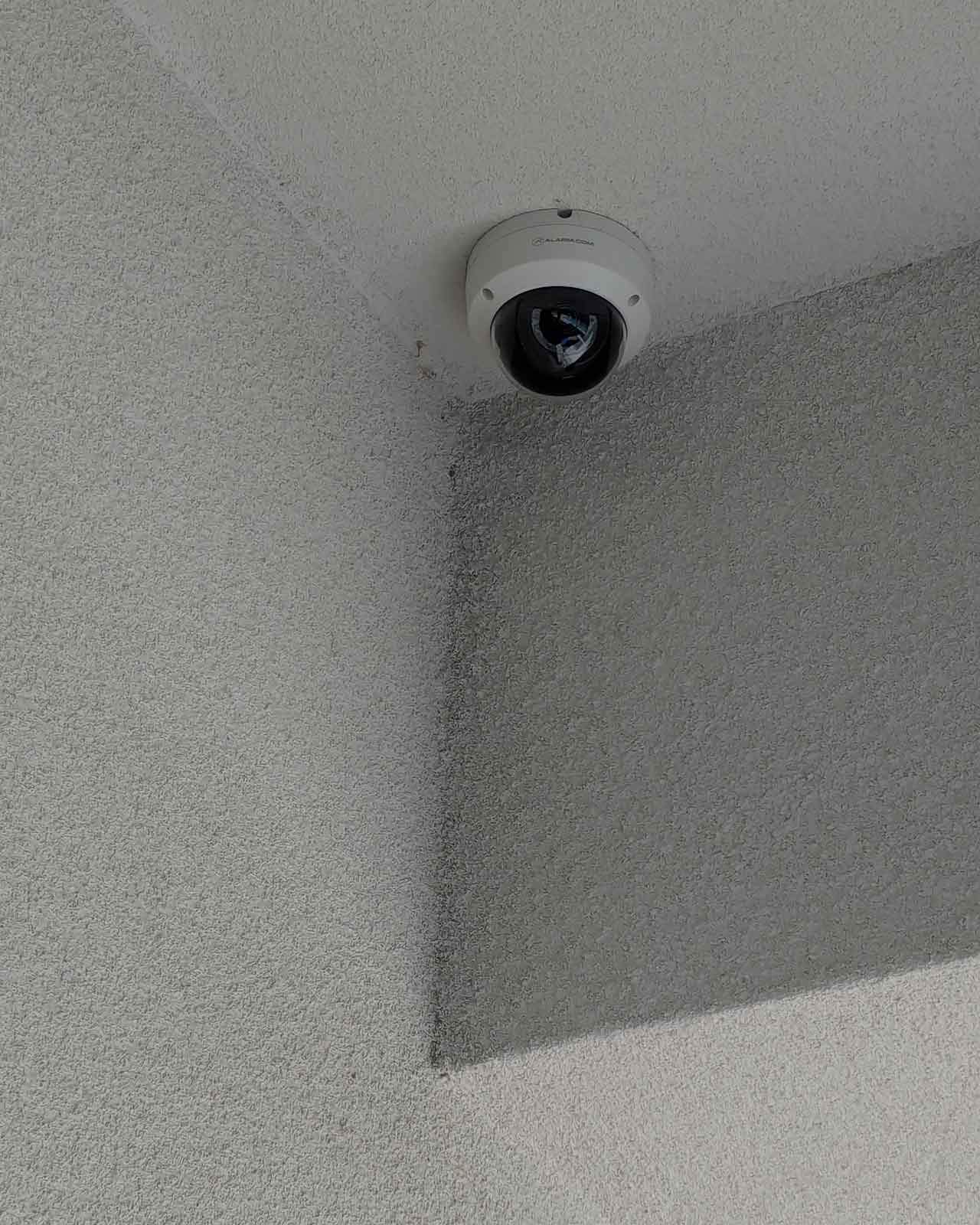 Custom POE camera installed in Riverside, CA