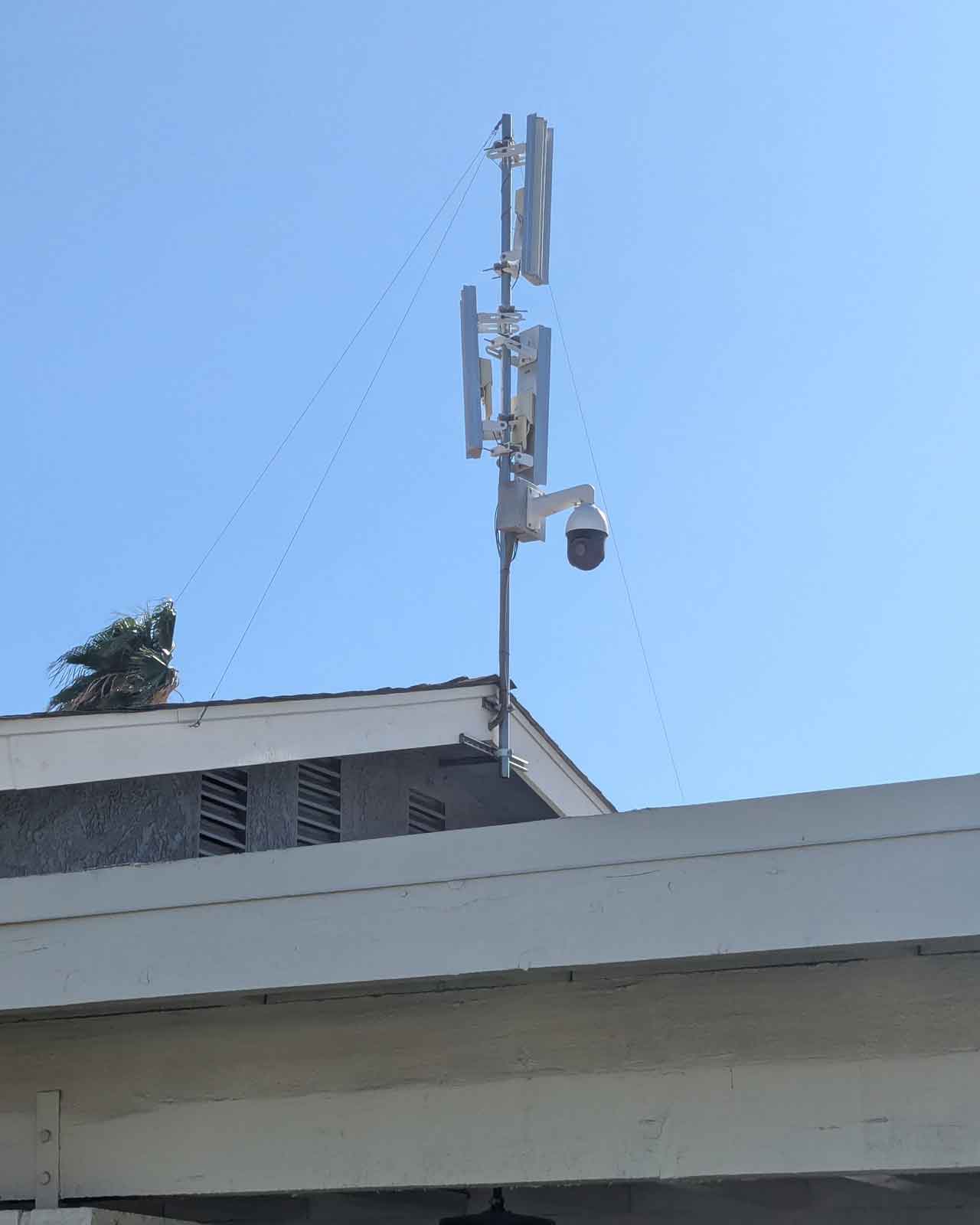 PTZ camera in Rancho Mirage, CA, installed by Glock Security